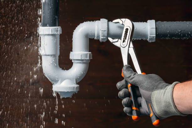 Professional Sewer Line Repair technician working in Irvington, AL
